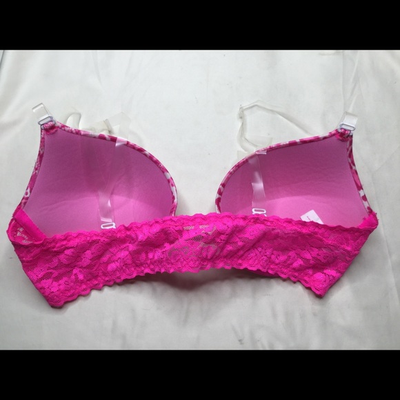 PINK Victoria’s Secret Plunge Push Up Bra - 34C - Picture 3 of 5